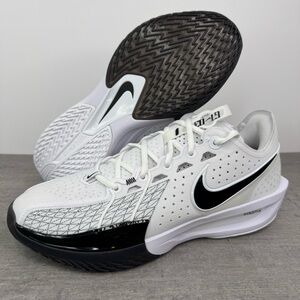 Nike Air Zoom GT Cut 3 Basketball Shoes White/Black DV2913-102 Men's Size 10, 11